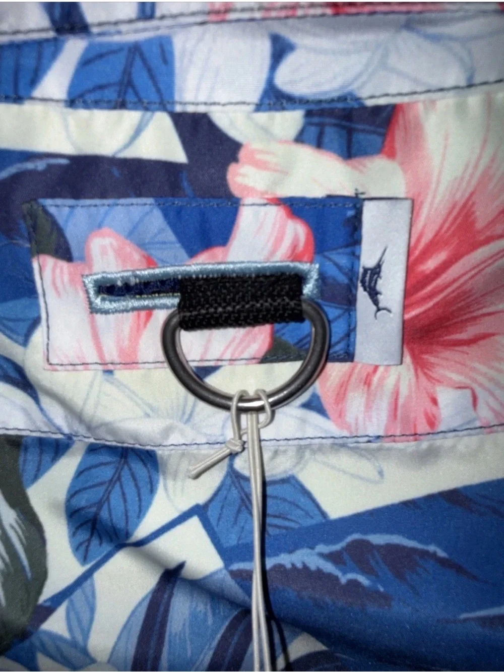Tommy Bahama Dog Apparel Harness System, Size M, Hawaii Print/Navy Harness, NWT